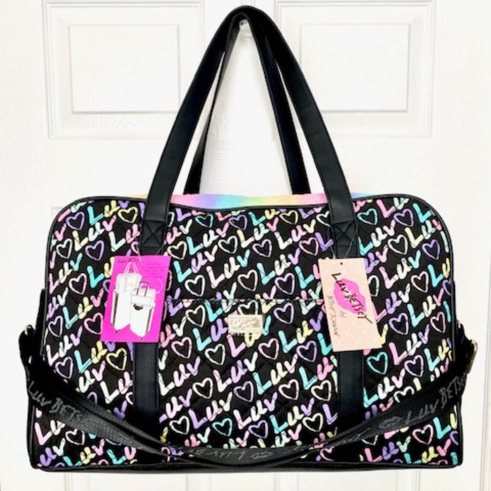 Betsey Johnson Weekender Bag - Blush Tie Dye - NE